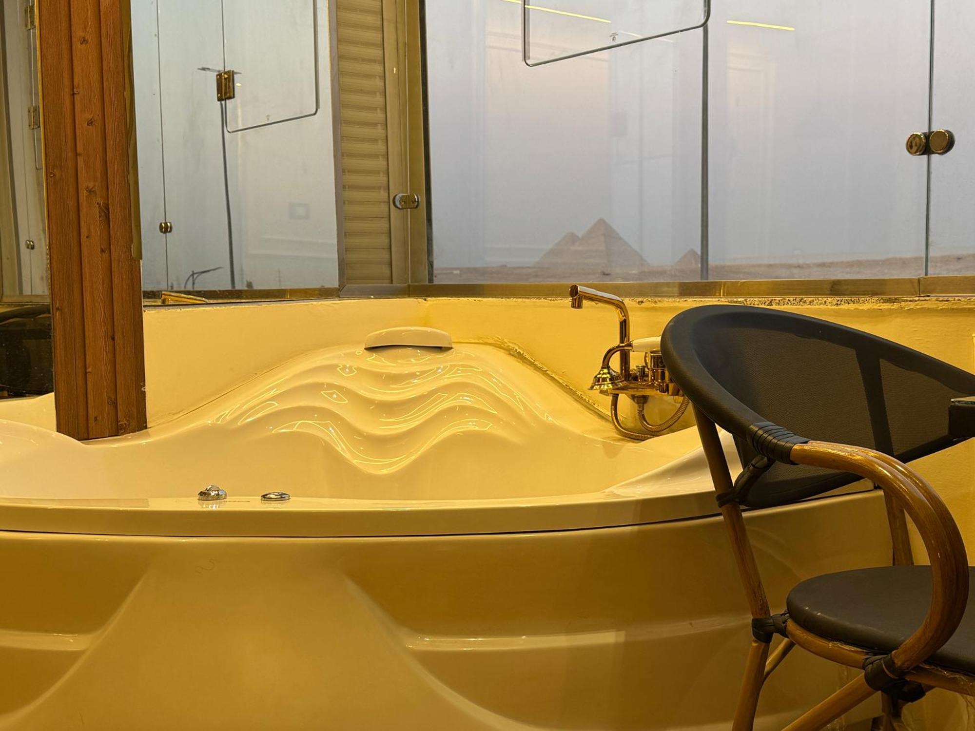 White Pyramids Inn Nazlet el Simman Luaran gambar